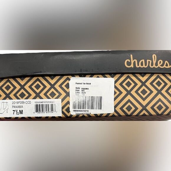 CHARLES by Charles David Panama Snake Animal Print Boots BNWT - Picture 10 of 10